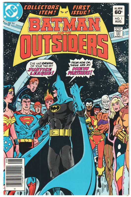 Batman and the Outsiders #1 (1983) Batman and the Outsiders [Key Issue]