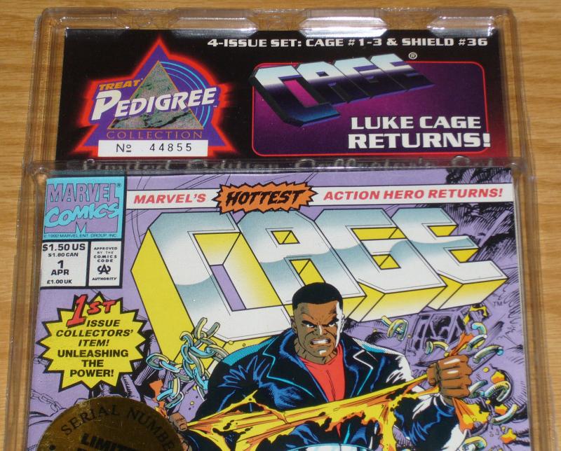 Treat Pedigree Collection: Cage VF/NM luke cage returns - marvel comics set