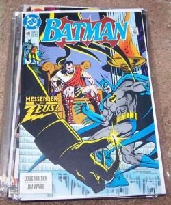 BATMAN # 481 zeus tim drake robin 1992 dc  