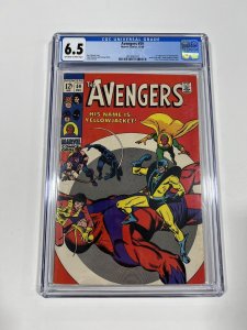 Avengers 59 cgc 6.5 ow/w pages Marvel 1968