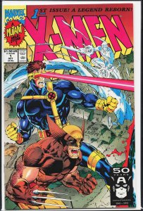 X-Men #1 Wolverine and Cyclops Cover (1991) X-Men [Key Issue]