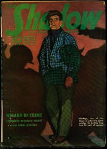 PULP:  SHADOW 1939 AUG 15-RARE PULP-HIGH GRADE-STREET & SMITH VF