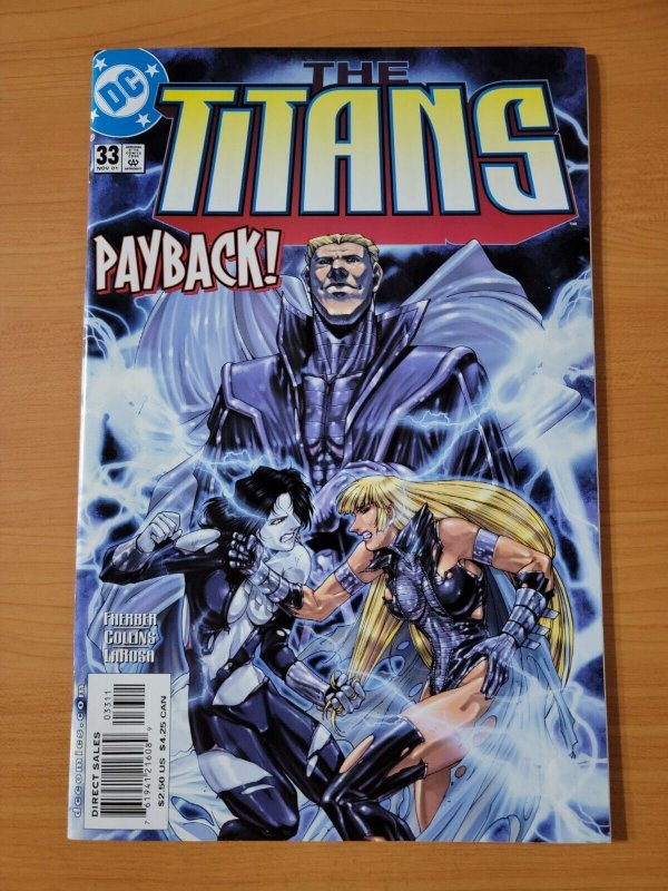 The Titans #33 Direct Market Edition ~ NEAR MINT NM ~ 2001 DC Comics
