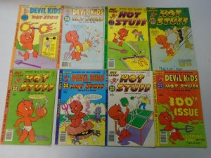 Bronze age Harvey Hot Stuff comic lot 24 different issues avg 5.0 VG FN