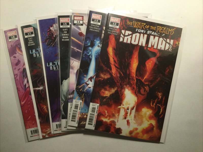 Iron Man 12 13 14 15 16 17 18 Lot Run Set Near Mint Nm Marvel