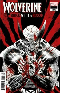  Wolverine Black, White & Blood #1 1:25 Daniel Variant  jtc