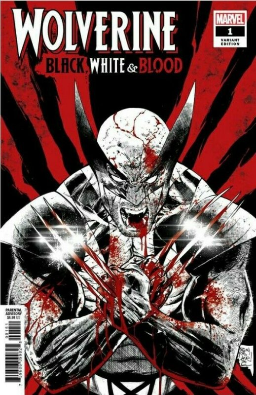 ? Wolverine Black, White & Blood #1 1:25 Daniel Variant ? jtc