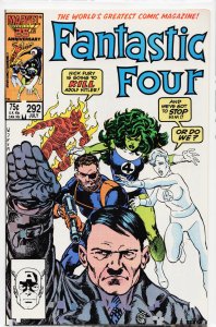 Fantastic Four #292 (1986) Fantastic Four