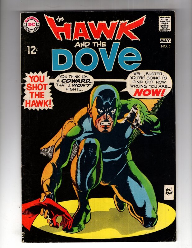 The Hawk and The Dove #5 (1969)    / MC#22