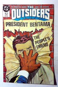 The Outsiders #12 (1986) DC Comics Black Lightning 1st Print Comic Book