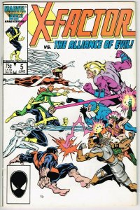 X-Factor #5 (1986) - 8.0 VF *1st Cameo Appearance Apocalypse*