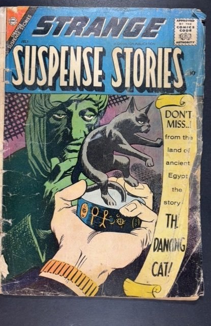 Strange Suspense Stories #37 (1958) DAMAGED