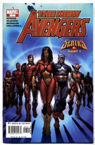 New Avengers #7--First appearance of the ILLUMINATI--comic book--2005