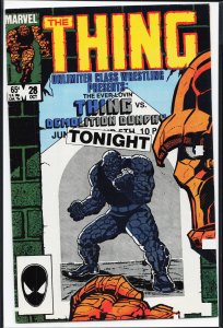 The Thing #28 (1985) The Thing [Key Issue]