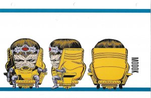 Official Handbook of the Marvel Universe Sheet- Modok