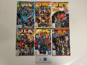 6 JLA DC Comic Books #1 1 1 1 1 1 Aliens Amazons Atlantis Arkham 14 TJ20