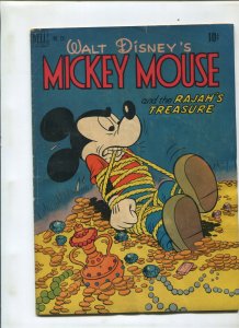 DELL FOUR COLOR #231 (4.0) MICKEY MOUSE AND THE RAJAH'S TREASURE