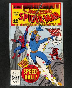 Amazing Spider-Man Annual #22 1st App. Speedball