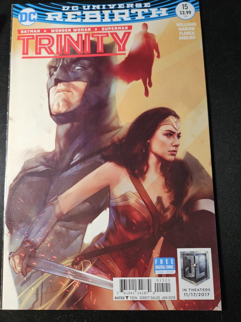 Trinity #15, VF DC Comics, 2017
