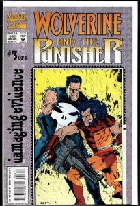Wolverine and the Punisher: Damaging Evidence #3 Direct Edition (1993) Punisher