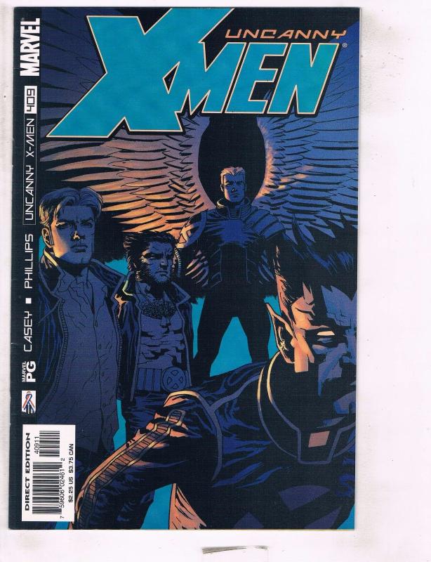 6 Uncanny X-Men Marvel Comic Books # 408 409 410 411 412 413 Wolverine RC10