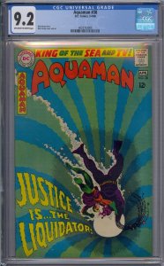 AQUAMAN #38 CGC 9.2 NICK CARDY