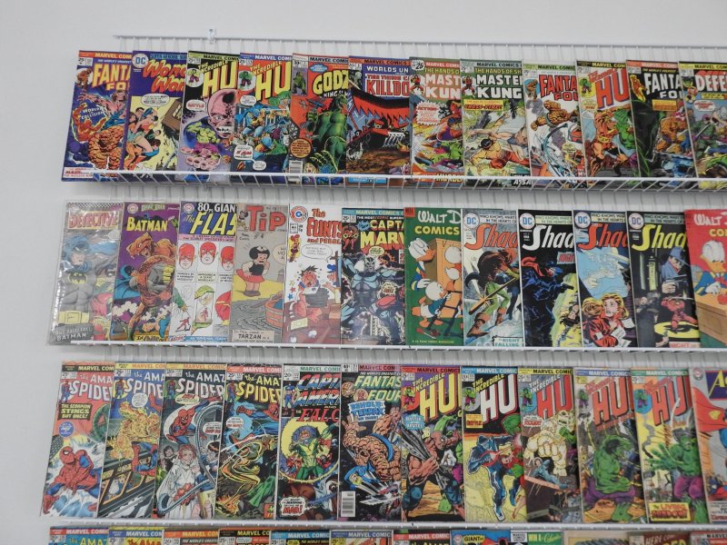 Huge Lot of 180+ Low Grade Comics W/ Spider-Man, Daredevil, Hulk, +More!