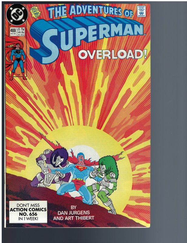 Adventures of Superman #469 (1990)