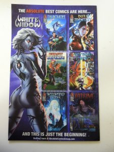 White Widow #2 Cover C (2019) Signed by Benny Powell W/ COA NM Condition