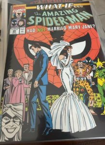 What If...? #20 Direct Edition (1990) Spider-Man 