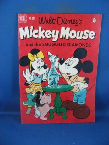 FC 362  MICKEY MOUSE F-SMUGGLED DIAMONDS DELL 1951