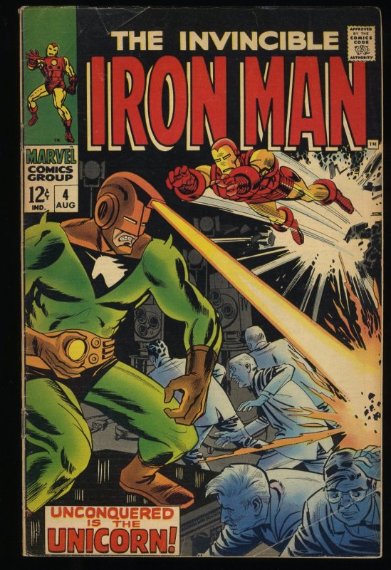 Iron Man #4 Unicorn Appearance! Johnny Craig Cover Art!