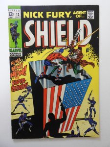 Nick Fury, Agent of SHIELD #13 (1969) FN Condition!