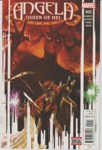 Angela Queen Of Hel # 5 Cover A NM Marvel 2016 [I4]