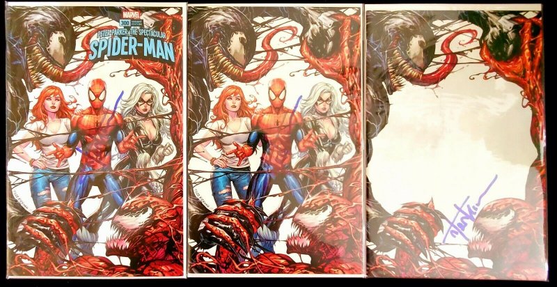 ?️?️PETER PARKER SPECTACULAR SPIDER-MAN 300 ?SIGNED BY  Kirkham ? crain