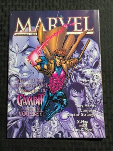 1998 Dec MARVEL COMICS CATALOG Magazine FVF 7.0 Gambit Poster / Doctor Strange