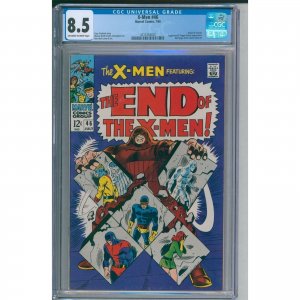 X-Men #46 CGC 8.5 Very Fine+