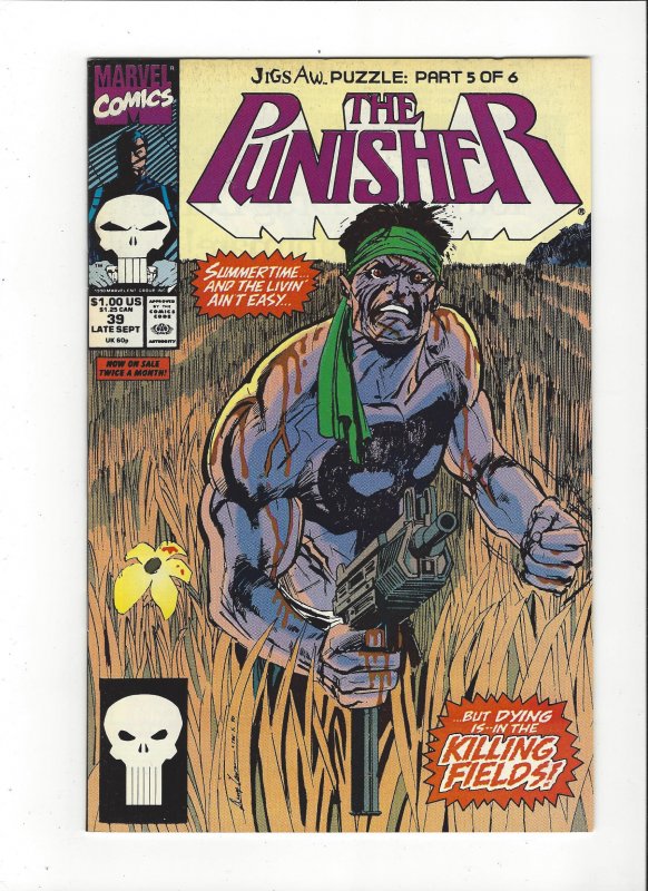 The Punisher 39 (1987) Vs Jigsaw Marvel Comics NM