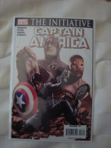 Captain America (Vol. 5) #27 The Initiative Ed Brubaker Story Winter Soldier