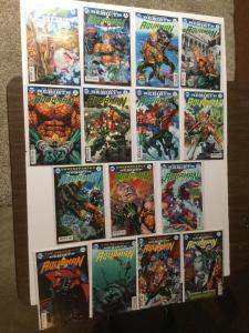 Aquaman Rebirth 1 2 3 4 5 6 7 8 9 10 11 12 13 14 Ones Shot Nm Near Mint 