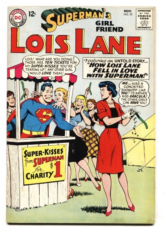 SUPERMAN'S GIRLFRIEND LOIS LANE #53 comic book DC-Silver-Age