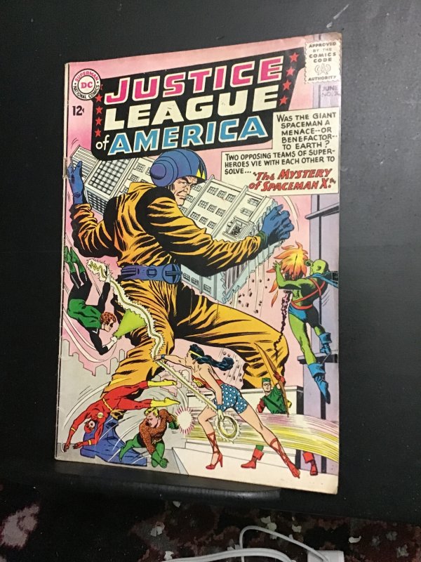 Justice League of America #20 (1962) 1st Spaceman-X!  Mid-Grade key!  FN-  Wow!