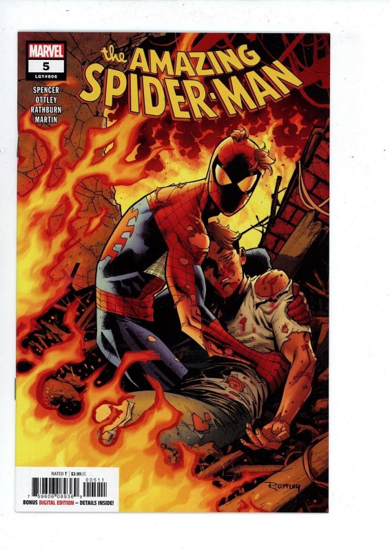 AMAZING SPIDER-MAN #5  (2018) MARVEL COMICS