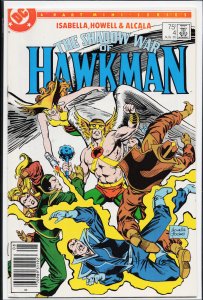 The Shadow War of Hawkman #4 (1985) Hawkman