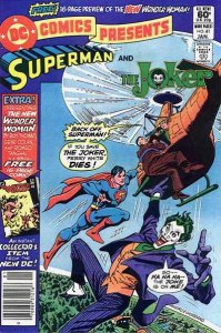 DC Comics Presents #41 (Newsstand) VF ; DC | Superman Joker Wonder Woman