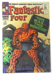 Fantastic Four (1961 series)  #51, Fine (Actual scan)