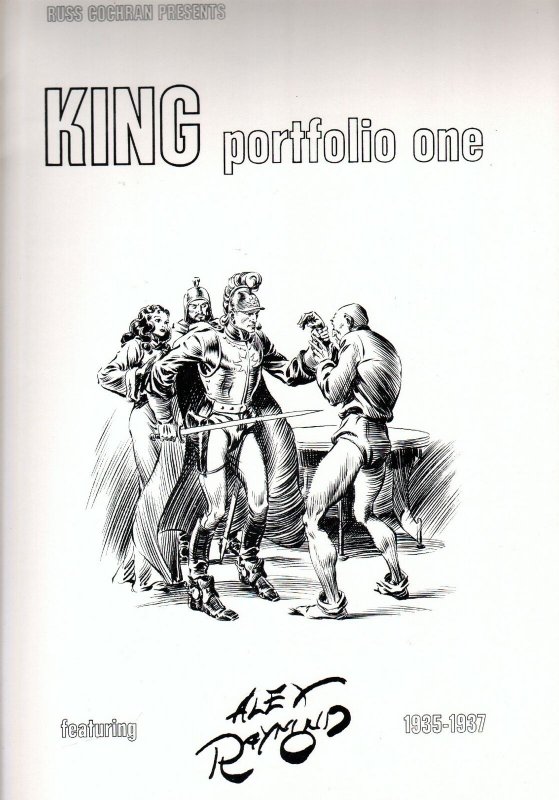 King Portfolio One #1 1976-Alex Raymond-Flash Gordon-Prince Valiant-FN