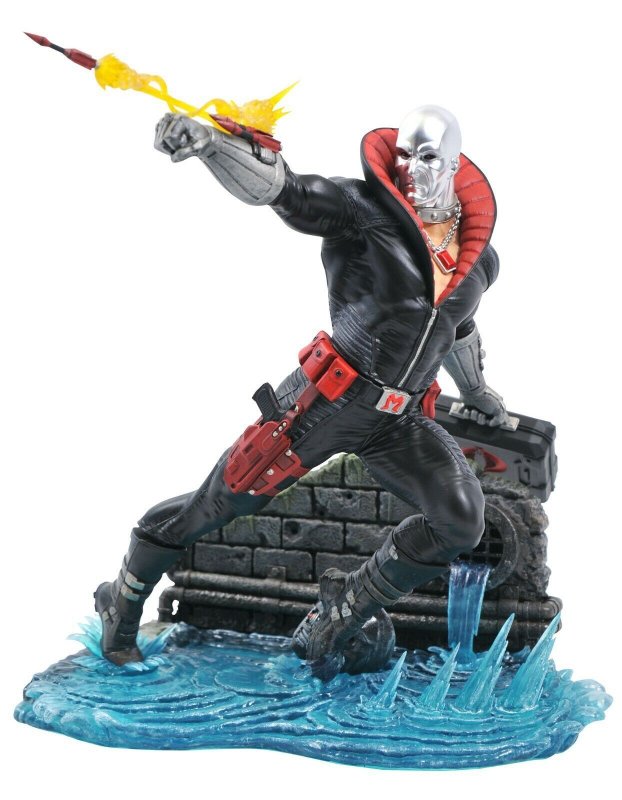 DIAMOND SELECT GI JOE ARAH GALLERY CLASSIC DESTRO PVC FIGURE STATUE