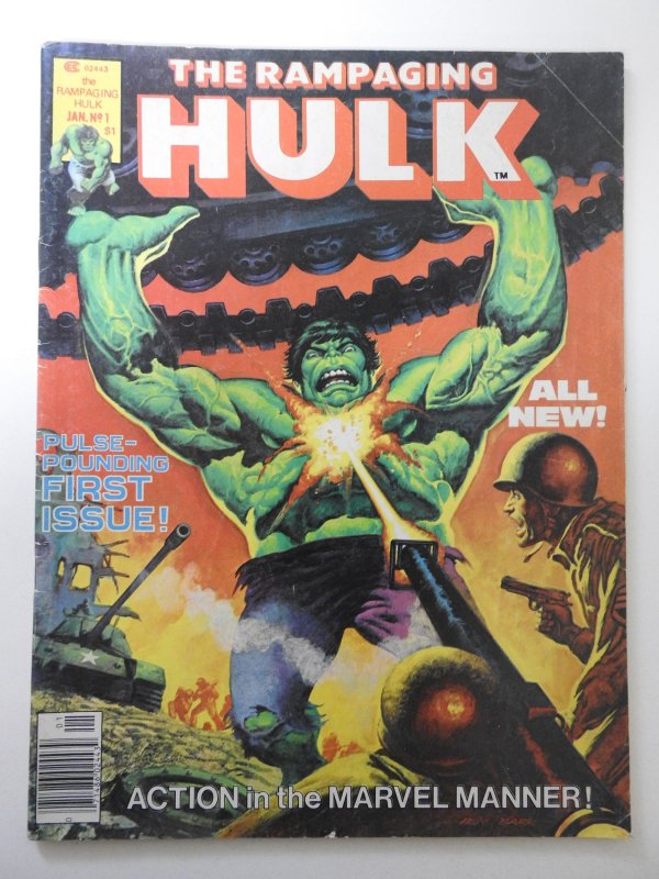 Rampaging Hulk #1 (1977) VG+ Condition