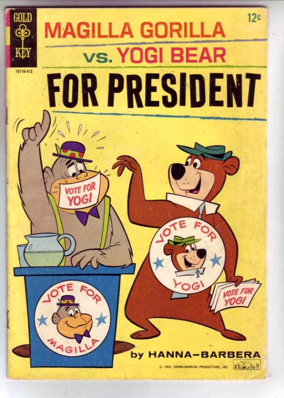 Magilla Gorilla, Hanna-Barbera #3 (Jan-64) FN+ Mid-High-Grade Magilla Gorilla